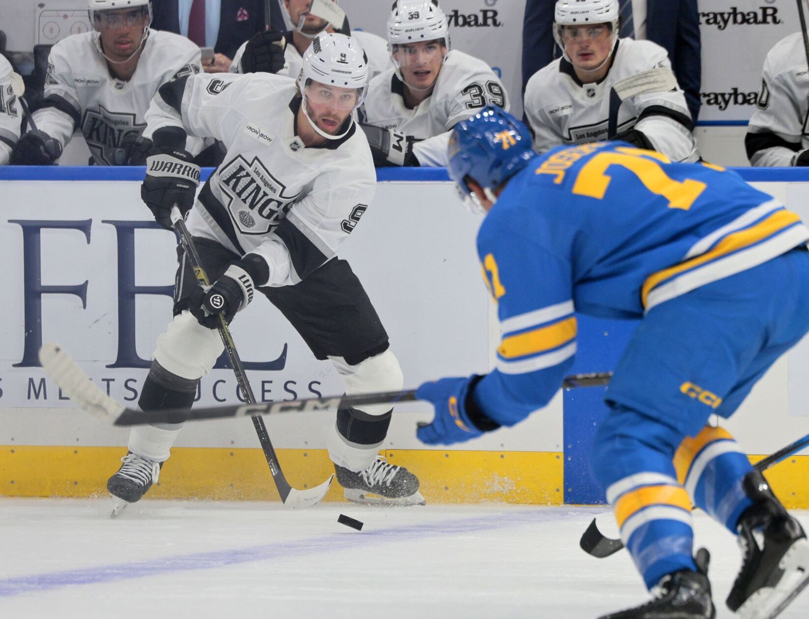 Blues host the Kings